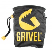 Grivel Lightweight Climbing Chalk Bag Black with Waist Strap